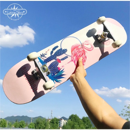 Ván Trượt Thể Thao Chuyên Nghiệp, Ván Trượt Skateboard Gỗ Phong 7 Lớp , Mặt Nhám Cao Cấp