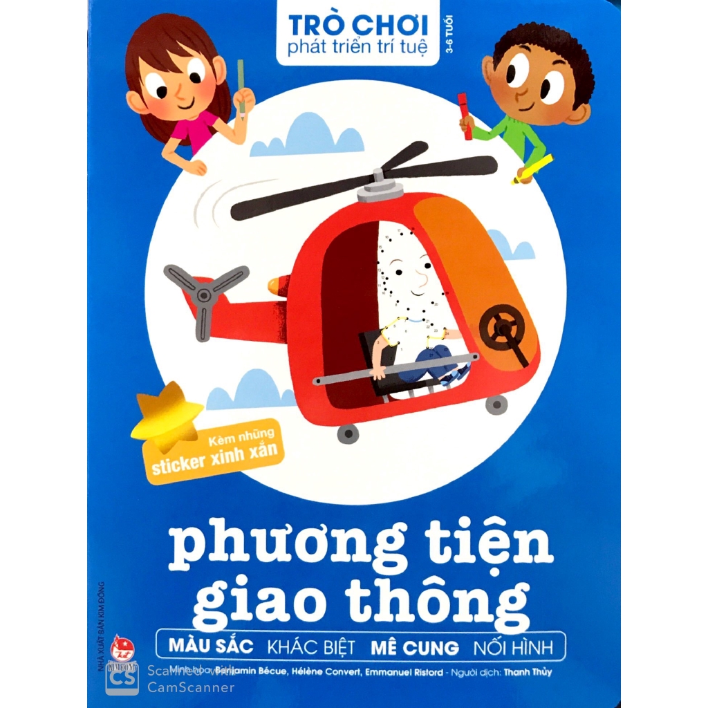 Sách - Trò Chơi Phát Triển Trí Tuệ: Phương Tiện Giao Thông