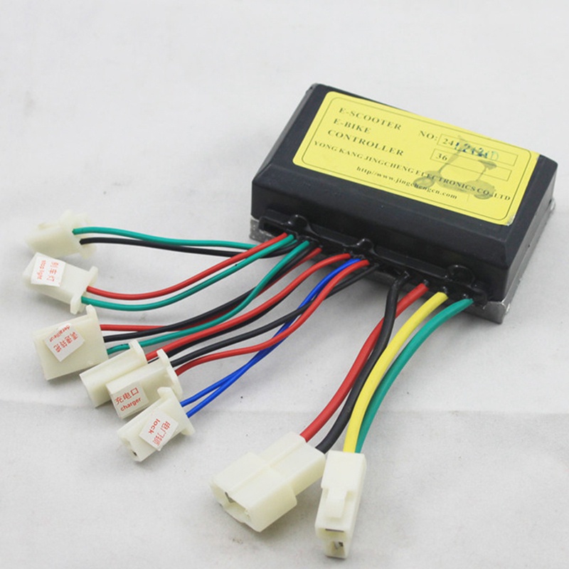 Thiết Bị Điều Khiển Động Cơ Chổi Than 24V 250W Cho Xe Đạp Điện