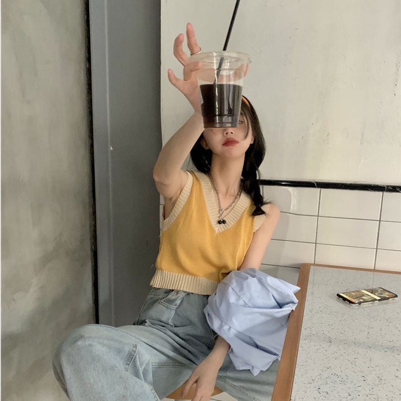 Áo Len Không Tay Hợp Thời Trang