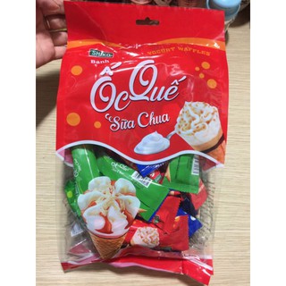 Bánh ốc quế vị sữa chua