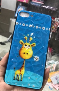 Ốp lưng Iphone 7 Plus/ 8 Plus viền dẻo khắc 3D