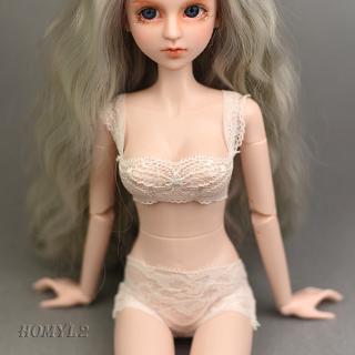 1/4 Scale White Lace Brace Underwear Bra Kit fit for BJD XinYi Dolls Accs