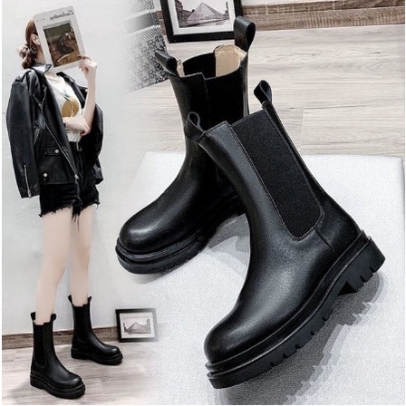 Bốt Cao Cổ Boot Nữ Cổ Cao Thời Trang Hot Trend Mẫu Mới Hiện Đại Sun.z