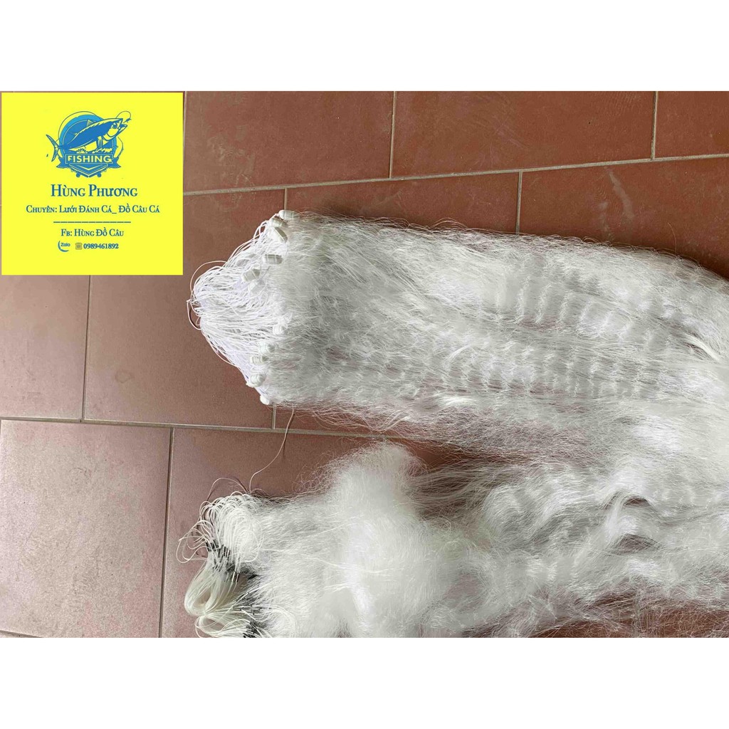 Lưới đánh cá 3 màng 7cm cao 2m dài 100m