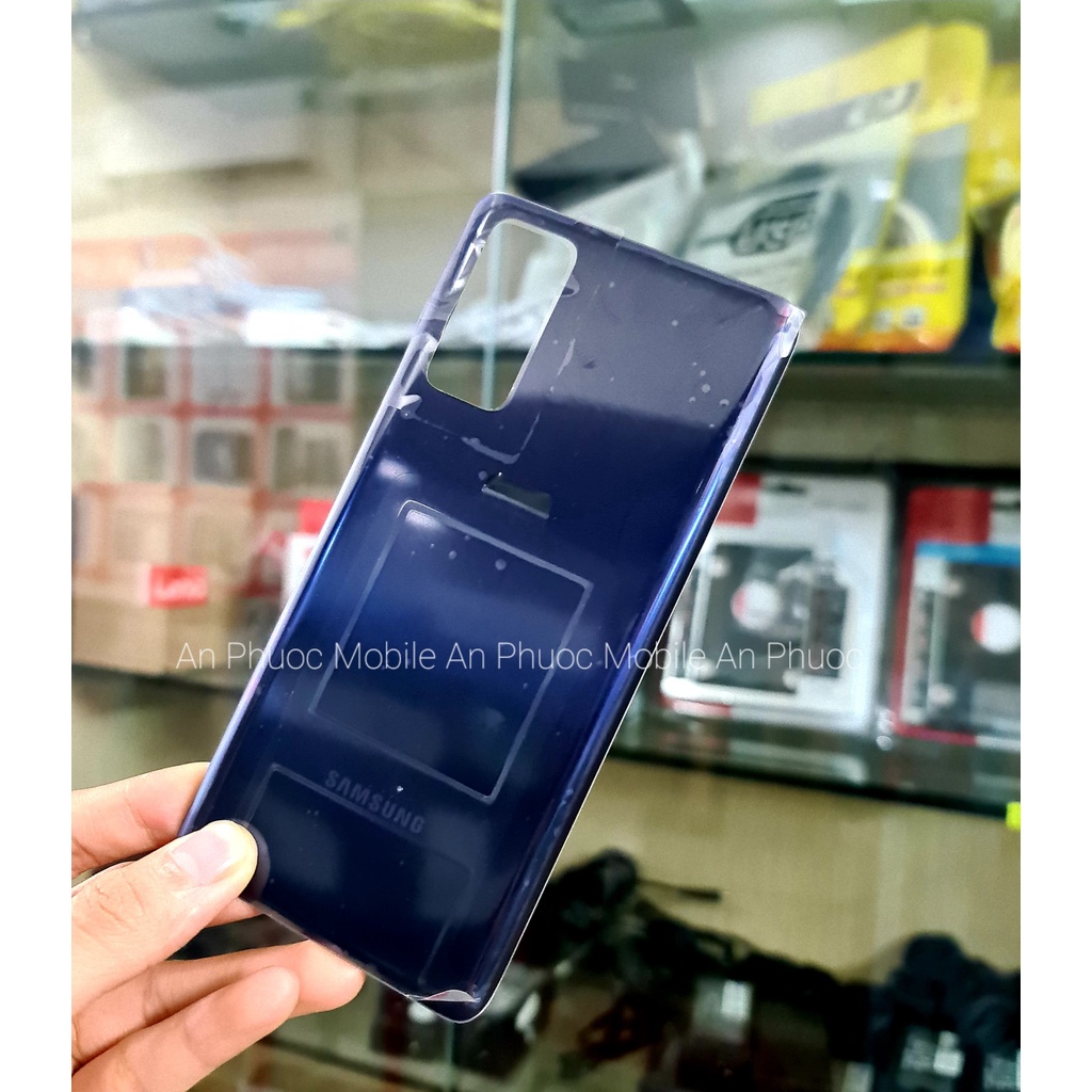Nắp Lưng SamSung Galaxy S20 FE  - Mặt Lưng Điện Thoại Samsung Galaxy  S20 FE Zin New.Màu:Xanh