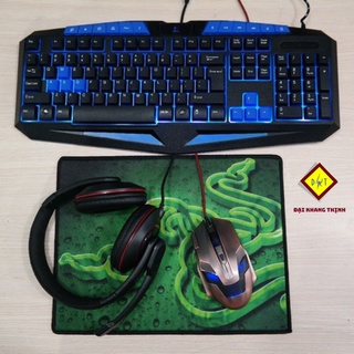 Miếng lót chuột quang nhám 245x320x4mm lót chuột máy tính