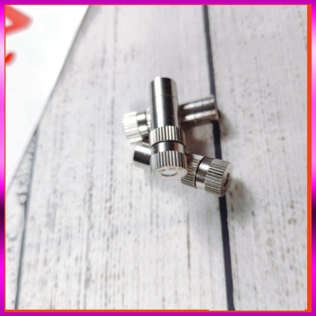 [GIÁ TỐT] 20 Béc phun sương inox chân cắm nhanh 8mm