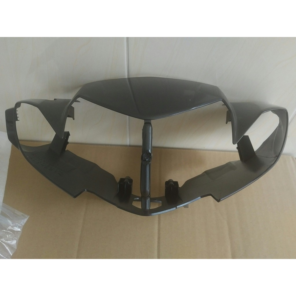 Ốp đầu trước (Nắp trước tay lái) Sirius Ghi sẫm