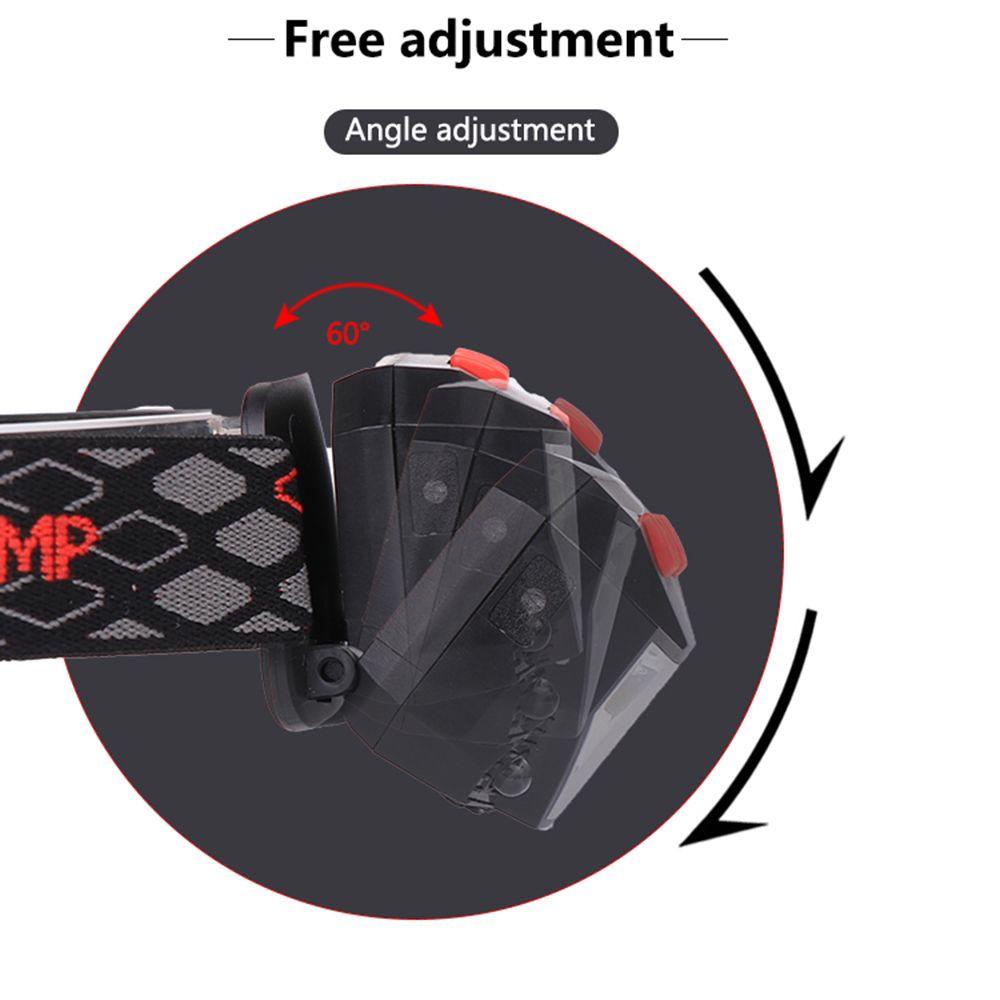 KUNHEV Đèn Pin Đội Đầu Siêu Sáng XPG + COB Chất Lượng Cao