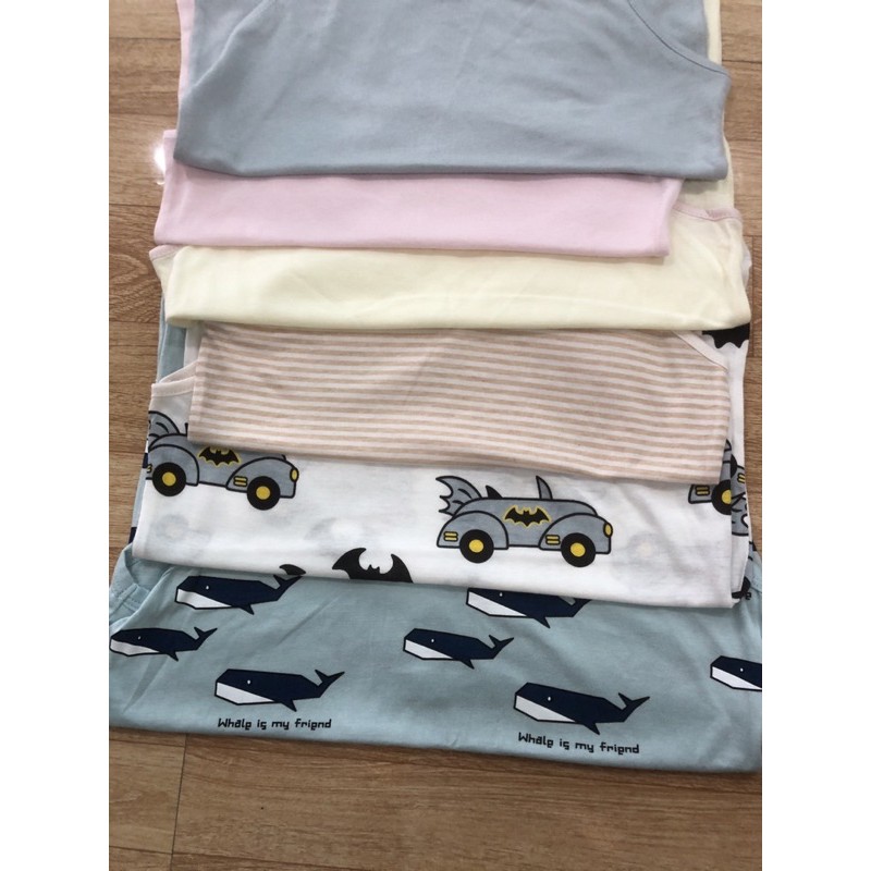 Set 2c Áo ba lỗ Cotton Hàn