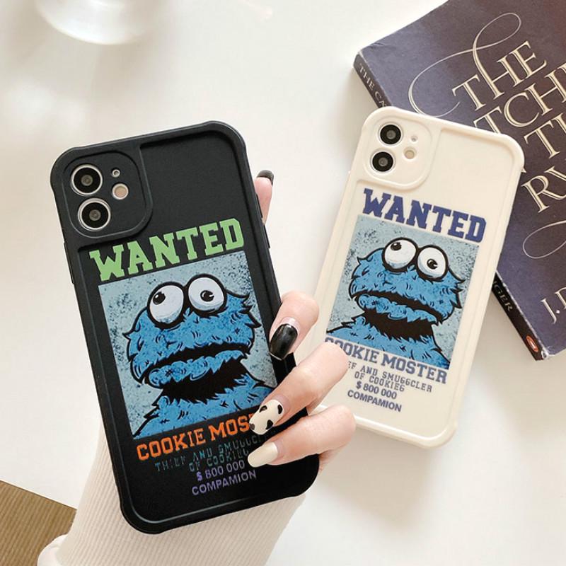 Ốp Điện Thoại TPU Mềm Họa Tiết Hoạt Hình Sesame Street Cho Iphone 12 11 Pro Max X Xs Max Xr 8 7 Plus