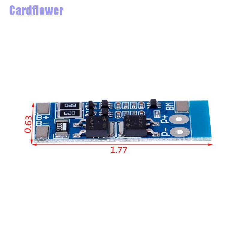 Cardflower  2S 8A 7.4V balance 18650 Li-ion Lithium  BMS charger protection board