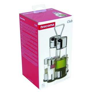 Bộ đựng giấm, dầu, muối, tiêu Tescoma
