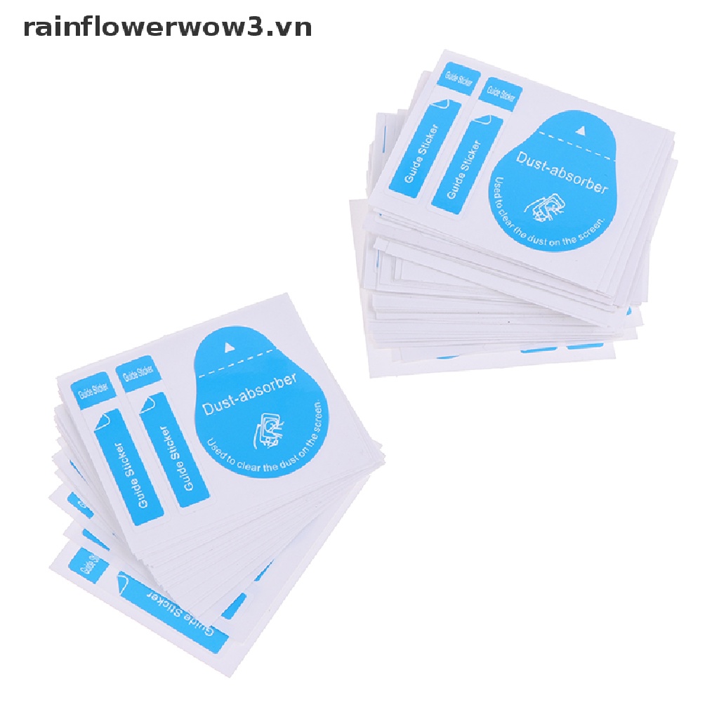 Set 20 / 50 Miếng Dán 3 Trong 1 Làm Sạch Màn Hình Điện Thoại Tiện Dụng