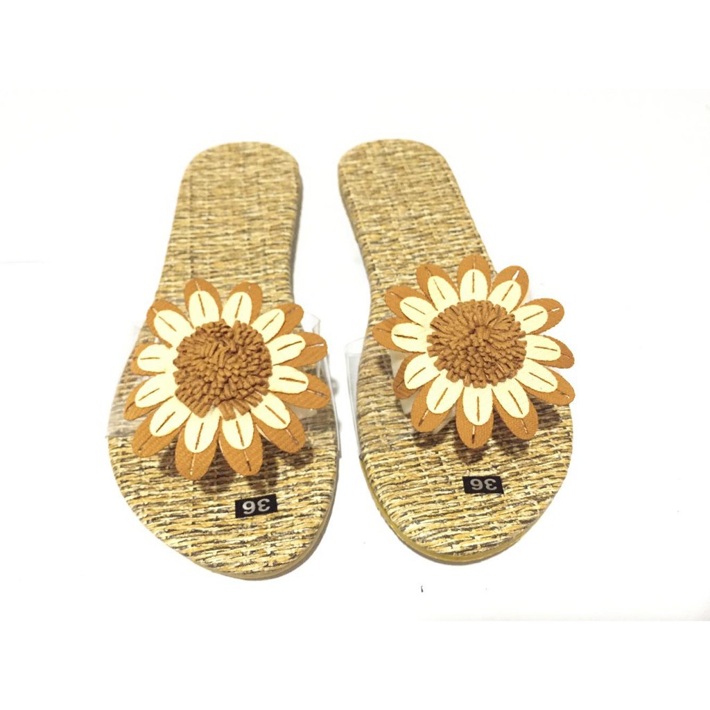 Dép Nữ Đẹp ♥️ FREESHIP ♥️ dép hoa nữ thời trang đi biển/ trong nhà