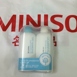 Set dầu gội xả 2 in 1 & sữa tắm Miniso