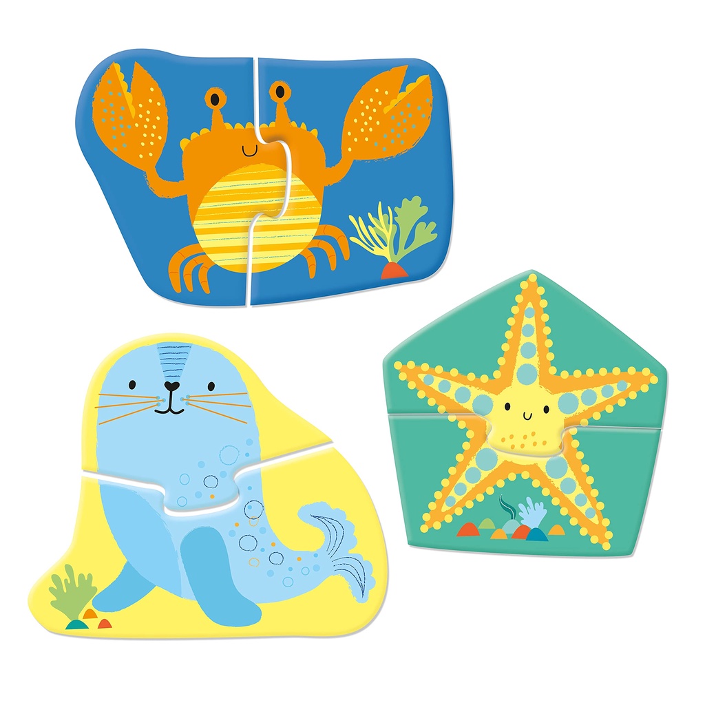 Sách - Anh: Usborne First Jigsaws: Under The Sea