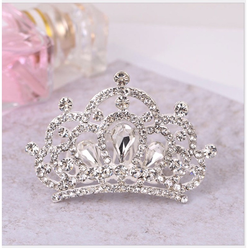 Vương miện công chúa đính đá hàng đẹp cho bé
