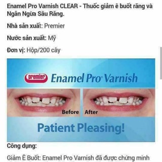 Thuốc chống sún của mỹ
