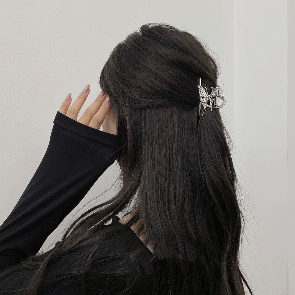 Kẹp Tóc Càng Cua Bằng Hợp Kim Cỡ Lớn Thời Trang Thanh Lịch Cho Nữ