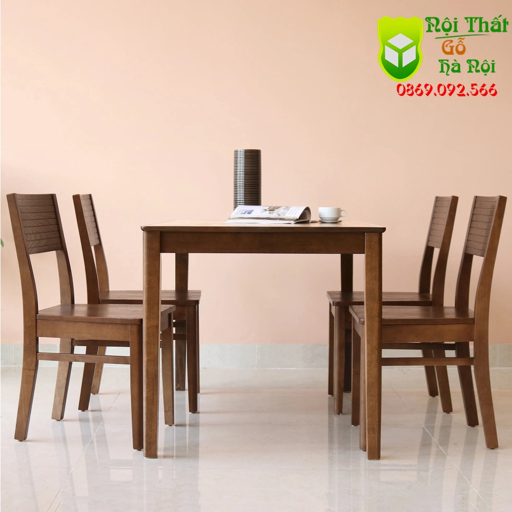 Bộ Bàn Ghế Ăn, Bộ Bàn Ăn Ghế Cherry Gỗ Tự Nhiên Cao Cấp