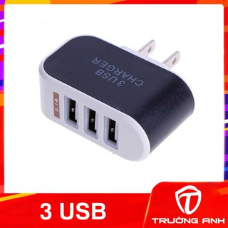 Củ sạc 3 cổng usb sạc điện thoại đa năng tiện dụng💥siêu hot💥