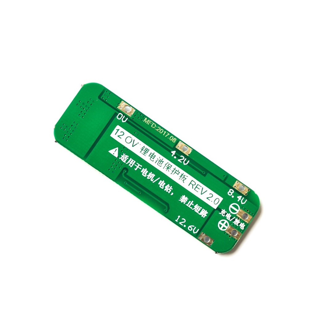 Mới Bảng Mạch Sạc Pin Lithium 3s 20a 18650 Pcb Bms 12.6v Cell 64x20 X 3.4mm