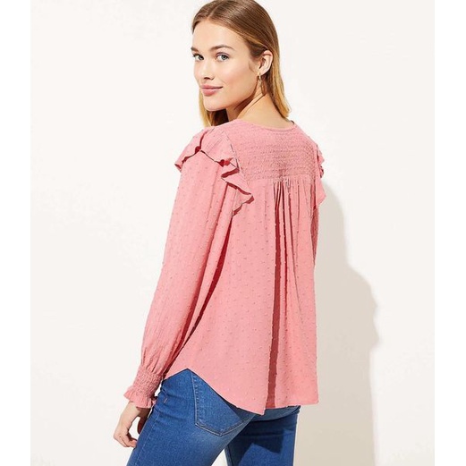 Áo Loft Bèo Vai Hồng - LILAC