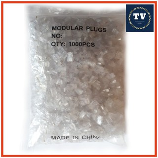 Hạt mạng nhựa rj45 COB túi 1000pcs