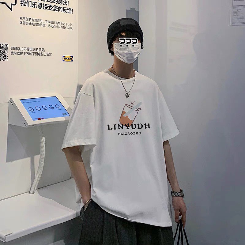 Áo thun tay lỡ form rộng unisex, Áo phông Nam Nữ chất cotton thoáng mát cho mùa hè | BigBuy360 - bigbuy360.vn