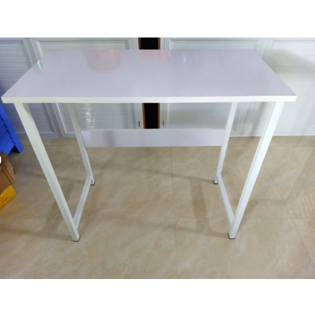 Bàn làm việc, học tập, văn phòng, chân sắt U1, BLV01 KT: D80 x R40 x C75cm, Đầy đủ linh kiện ốc vít lắp ráp