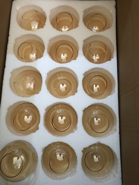 Chao thủy tinh đèn phân tử