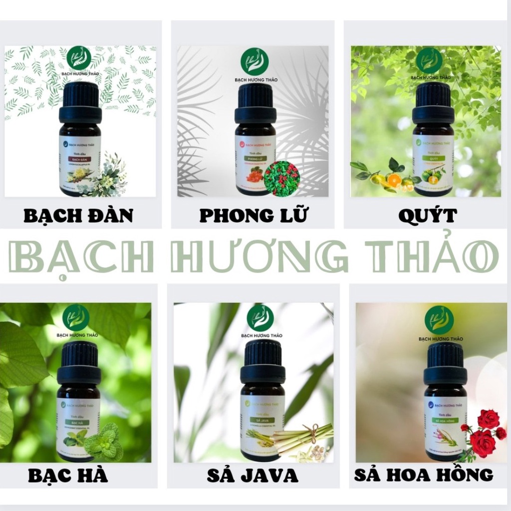 Các loại tinh dầu 10ml thiên nhiên nguyên chất ,lavender, bergamot, trà trắng, hoa hồng, bưởi, cam , chanh