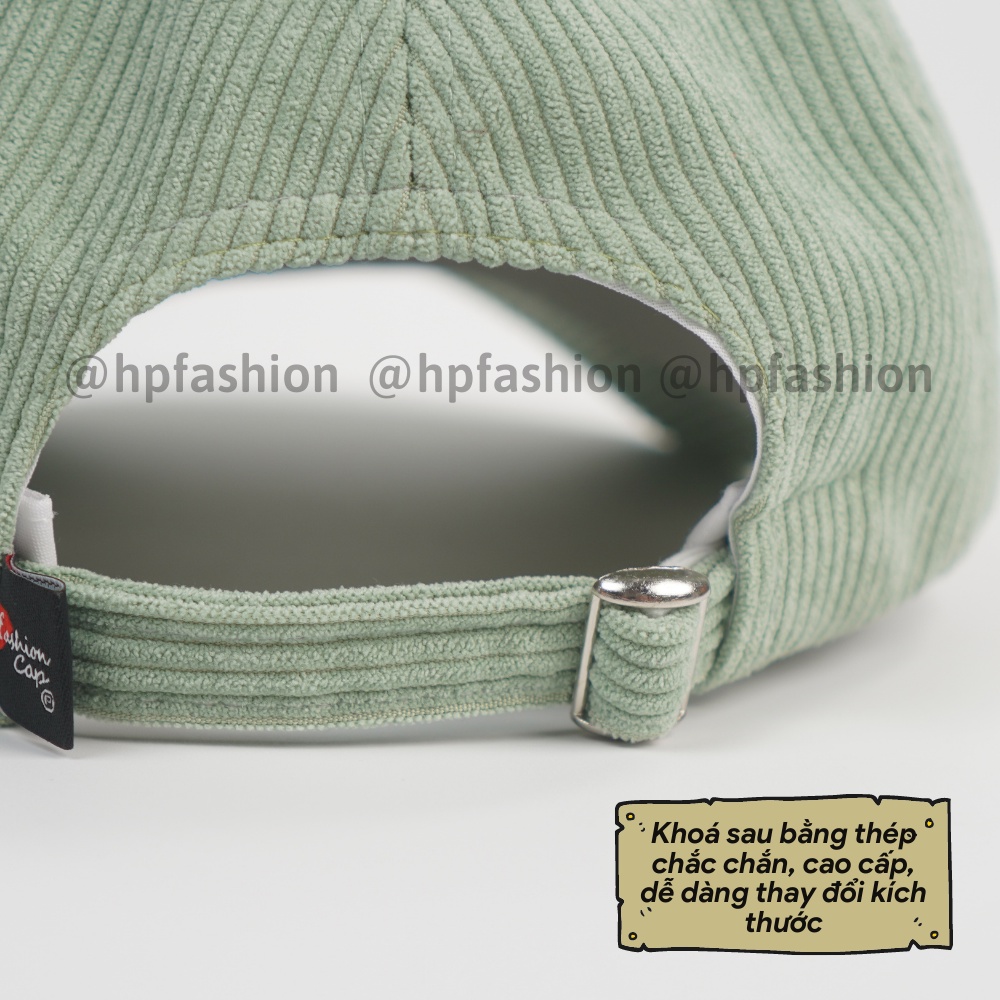 Mũ lưỡi trai ❤️ Nón kết thêu hình chữ Andyou chất nhung tăm cao cấp form unisex nam nữ N53 - Happy Style