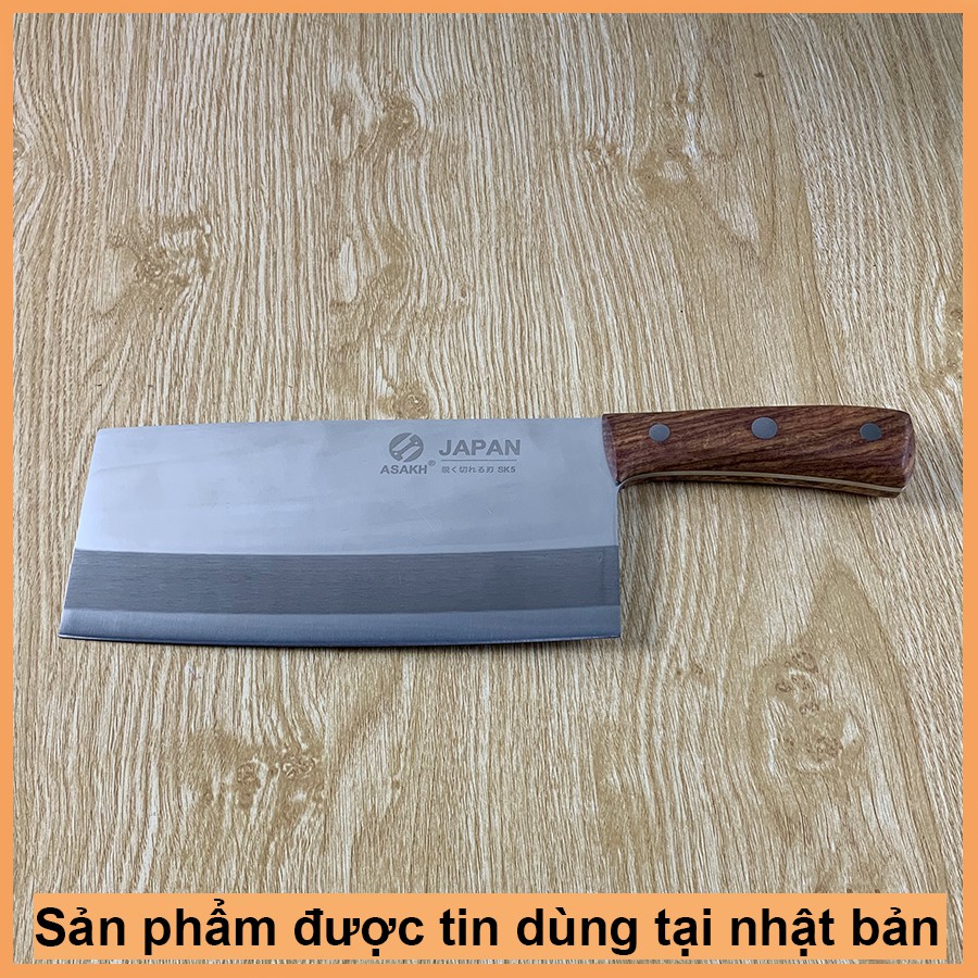 Dao Chặt Xương ASAKH JaPan Cao Cấp Nội Địa Nhật Bản - Cam Kết Chính Hãng