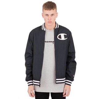 Áo khoác unisex tay dài không nón in thương hiệu Champion