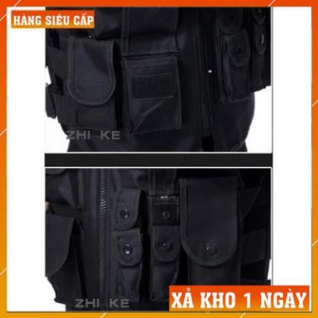 [FreeShip – Xả Kho 1 Ngày]  Áo Giáp SWAT Bảo Hộ Xe Máy - Áo Giáp Đi Phượt Phong Cách Lính Mỹ