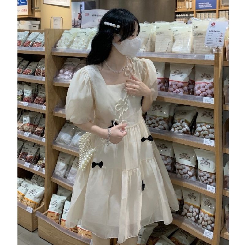 ĐẦM BABYDOLL PHỐI NƠ BIGSIZE