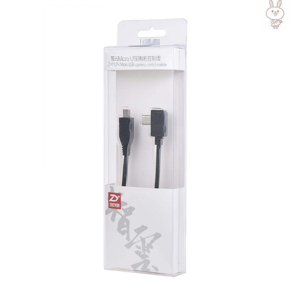 OL Zhiyun Crane 2 Camera Control Cable Support Shutter Zoom for  EOS Series Micro USB Port