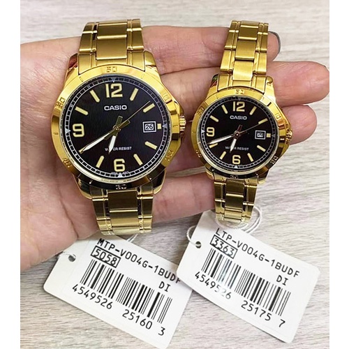 Đồng hồ nữ dây kim loại Casio Anh Khuê LTP-V004G-1BUDF