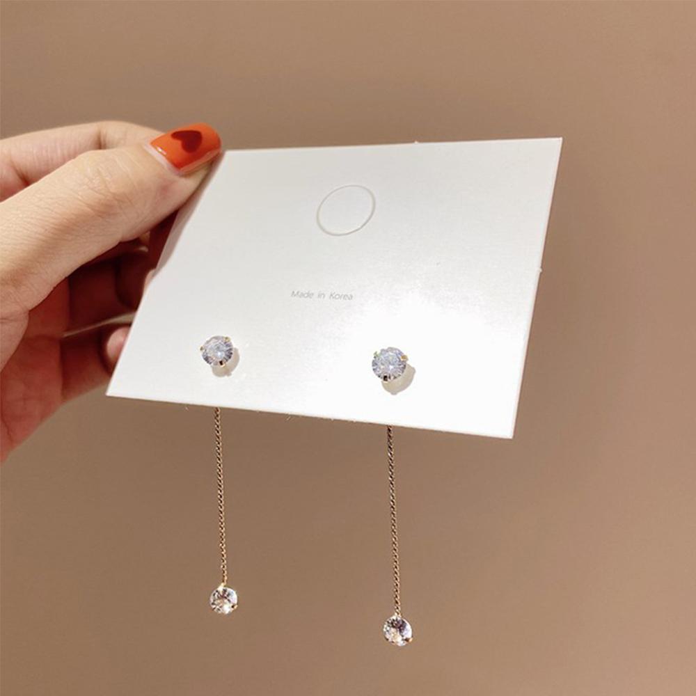 Bông Tai Đinh Tán Hai Cách Đeo Trước Và Sau Phong Cách Hàn Quốc Đơn Giản Dành Cho Nữ BERNARDO
