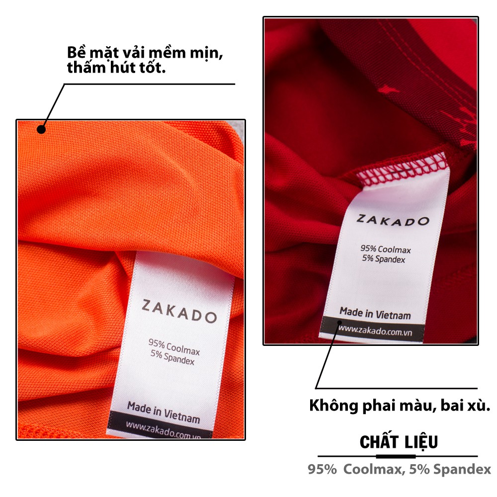 [Mã FAMALLT5 giảm 15% đơn 150K] Áo Thun Nam Có Cổ ZAKADO (5 mẫu) Tay Ngắn, Thiết Kế In Hình, Chất Coolmax Siêu Mát | BigBuy360 - bigbuy360.vn