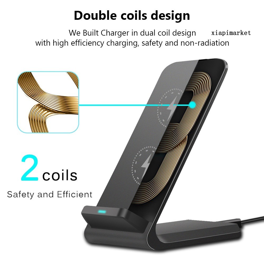 Đế Sạc Nhanh Không Dây 10w Cho Điện Thoại Samsung