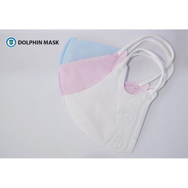 Khẩu trang 3D DOLPHIN MASK cho bé từ 7 tháng đến 5 tuổi (Hộp 10 cái)