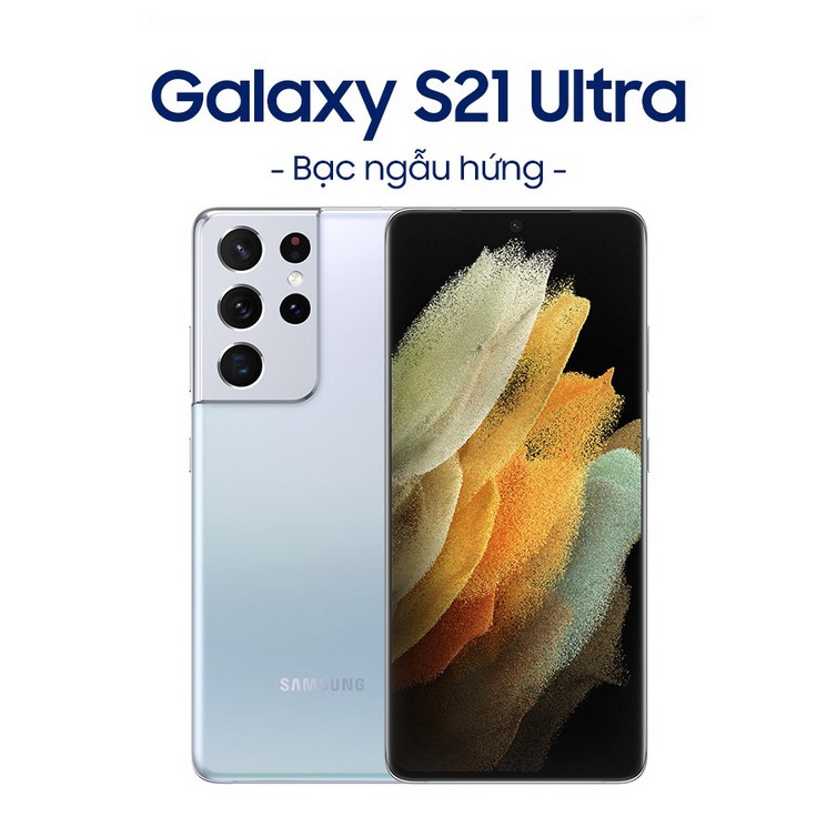 Điện Thoại Samsung Galaxy S21 Ultra 5G (12GB/128GB) - Hàng Chính Hãng đã kích hoạt bảo hành