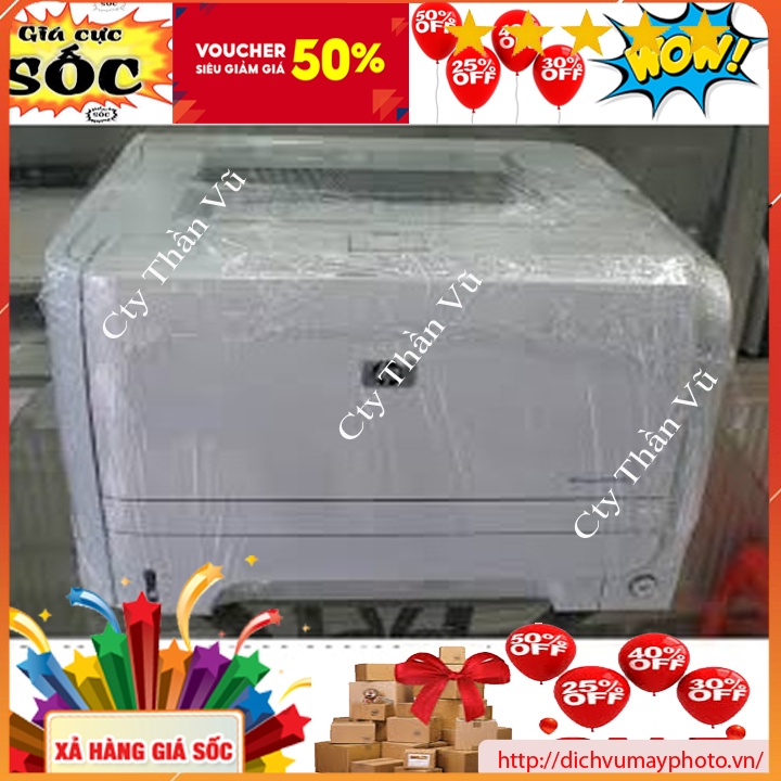 Máy in Laser đen trắng khổ A4 cũ HP 2035N có in mạng tốc độ in vượt trội chất lượng INECO