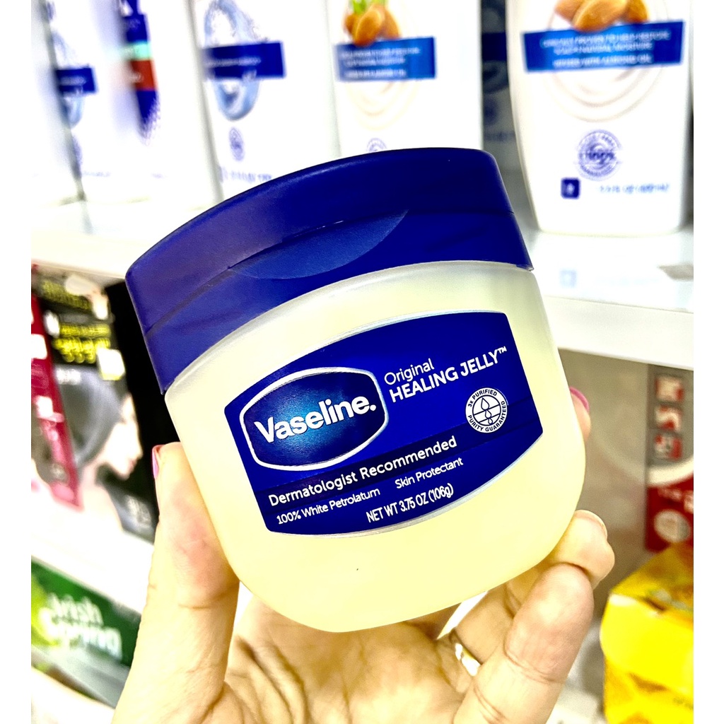 Sáp Dưỡng Ẩm Vaseline Original Healing Jelly 100% White Petrolatum 368g Mỹ