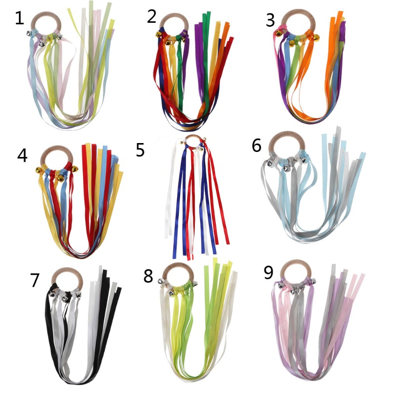 Đồ Chơi Treo Xe Đẩy Em Bé Bằng Gỗ Có 9 Lựa Chọn Phong Cách Boho