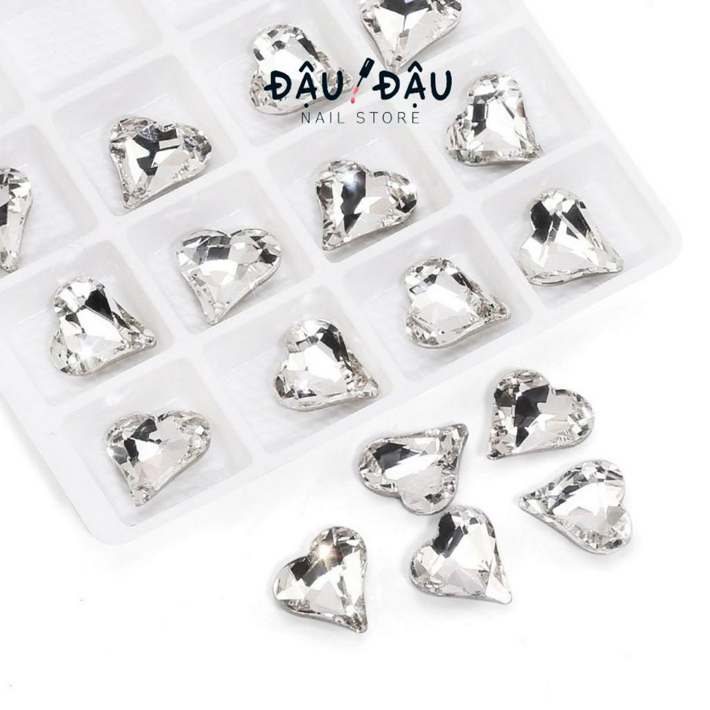 Lẻ đá giả úc K9 Pha lê đủ hình đính móng - Phụ kiện làm nail chuyên nghiệp giá rẻ